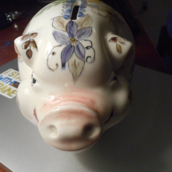 Large unique piggy bank by Edna Walker, Holland mould - Picture 2 of 7